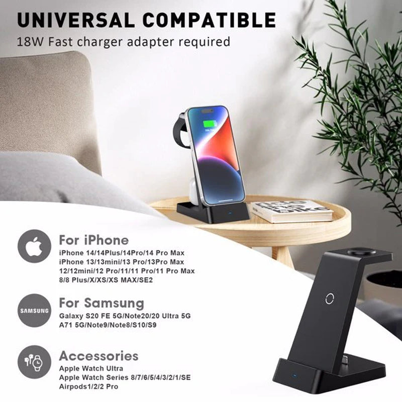Ultimate 3-In-1 Wireless Charging Station for All Your Devices