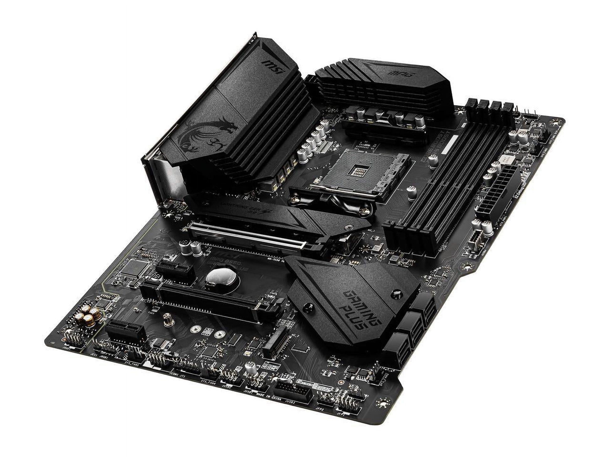 MPG B550 GAMING plus AM4 AMD B550 USB 3.0 ATX AMD Motherboard