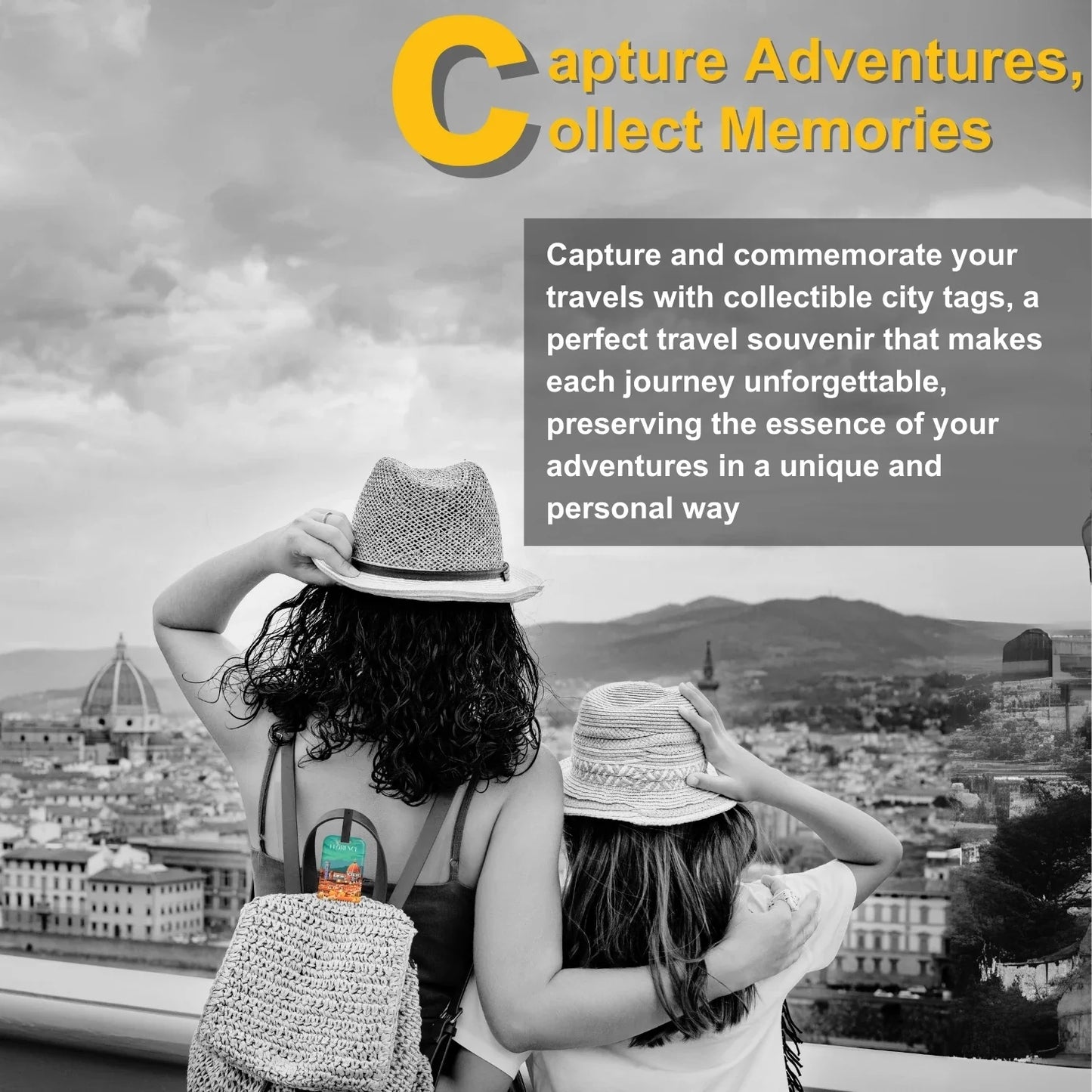 Smart Bag Security Tag - Florence [Pack 2]-2